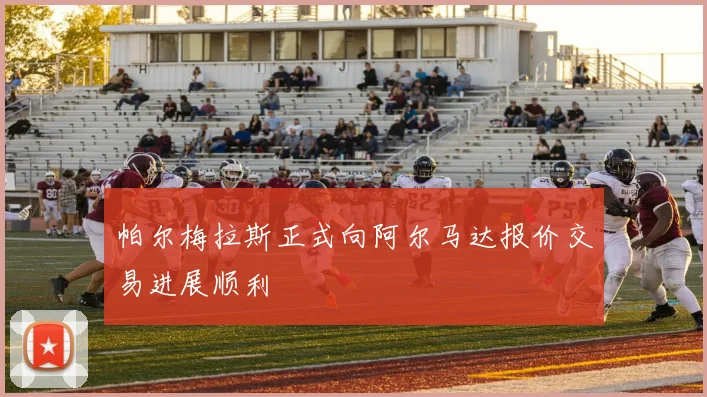 帕尔梅拉斯正式向阿尔马达报价交易进展顺利